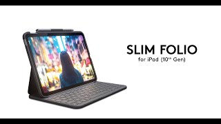 slim folio ipad 10th generation