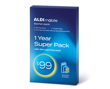 aldi mobile $99 12 month plan