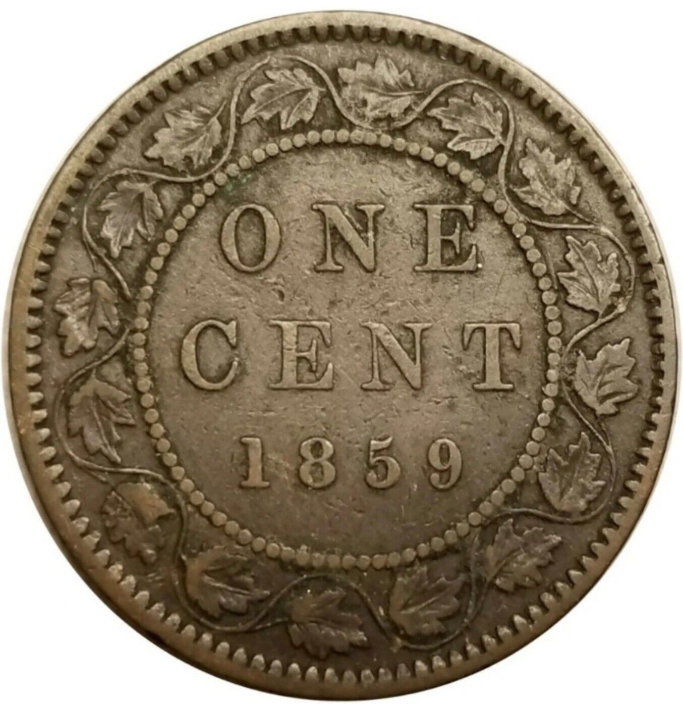 1859 canada 1 cent