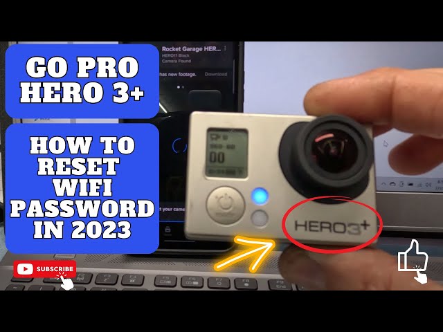 go pro hero 3 wifi password