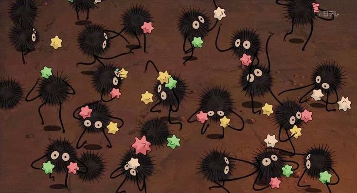 spirited away soot sprites