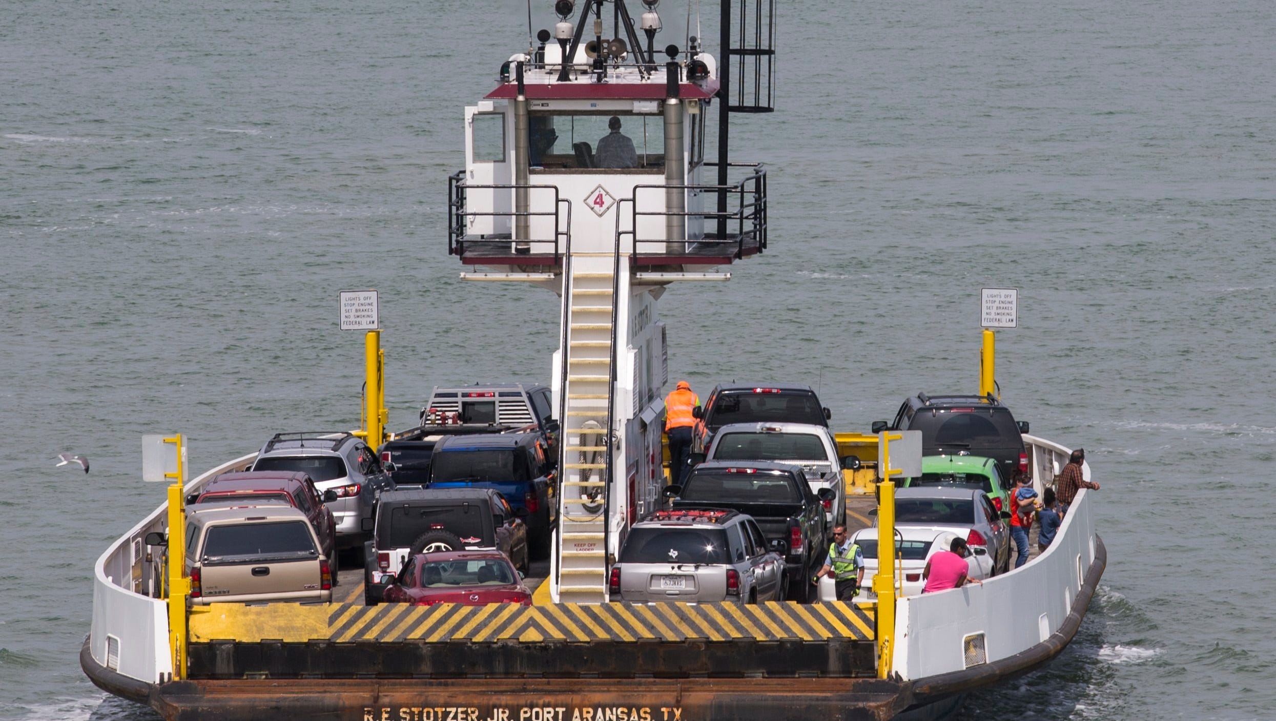 wait time at port aransas ferry