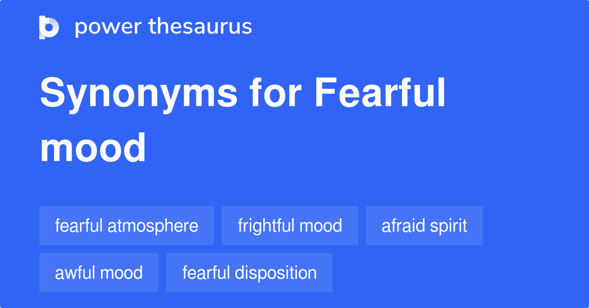 fearful synonym
