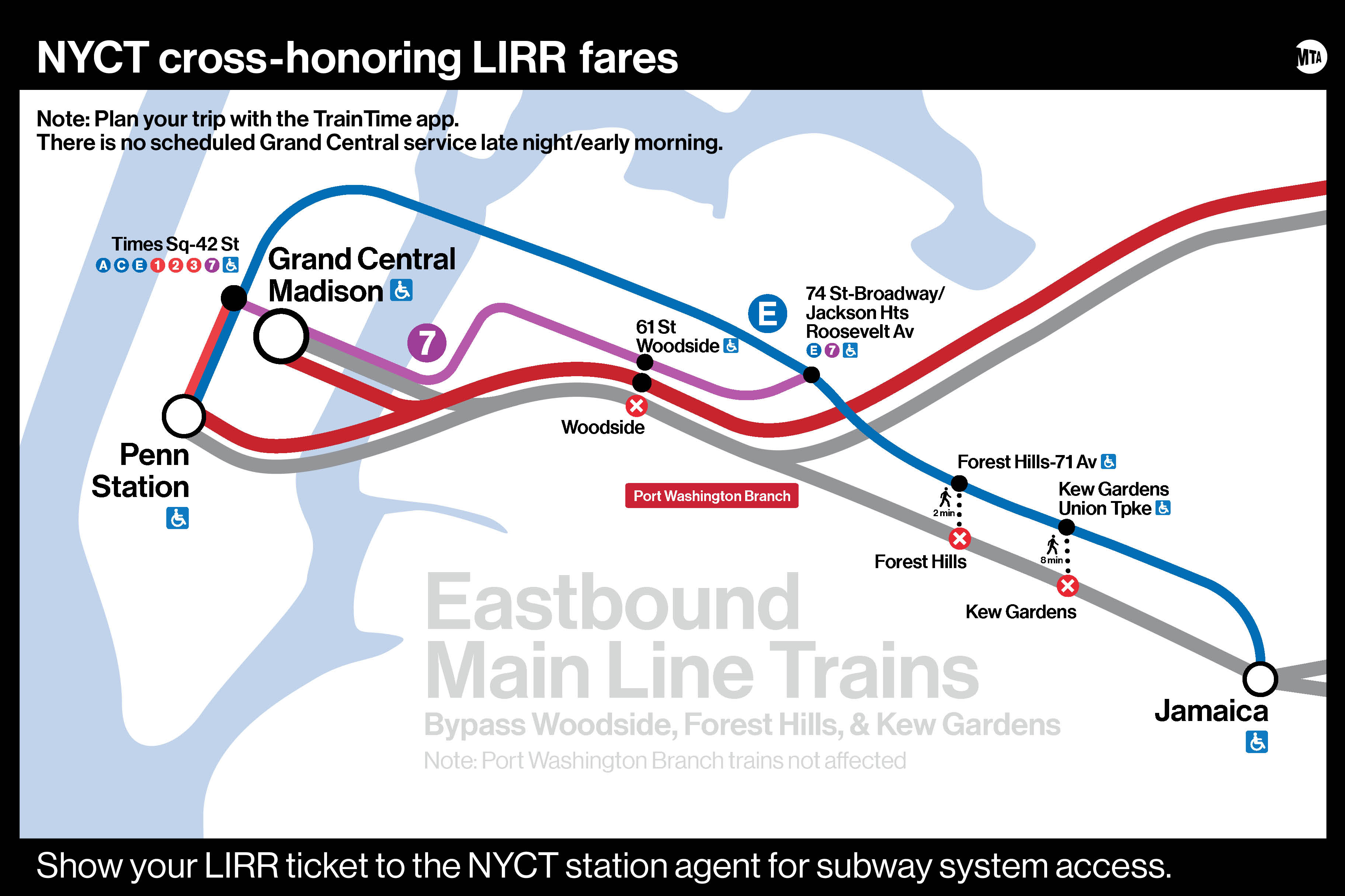 port washington to penn station