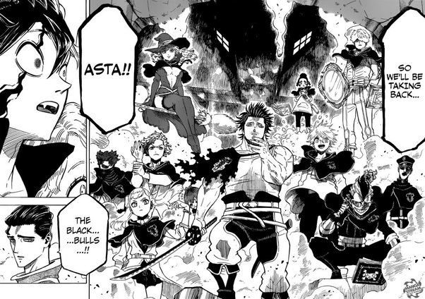 black clover manga arcs