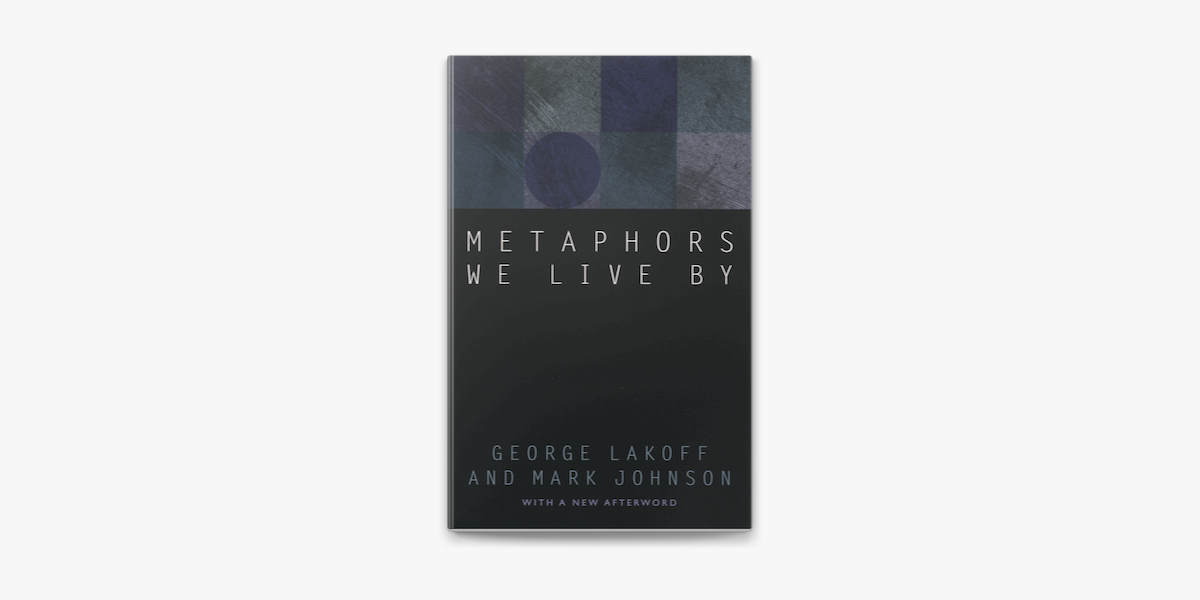 metaphors we live by ebook