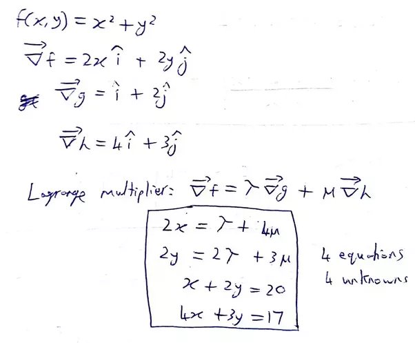 lagrange method calculator