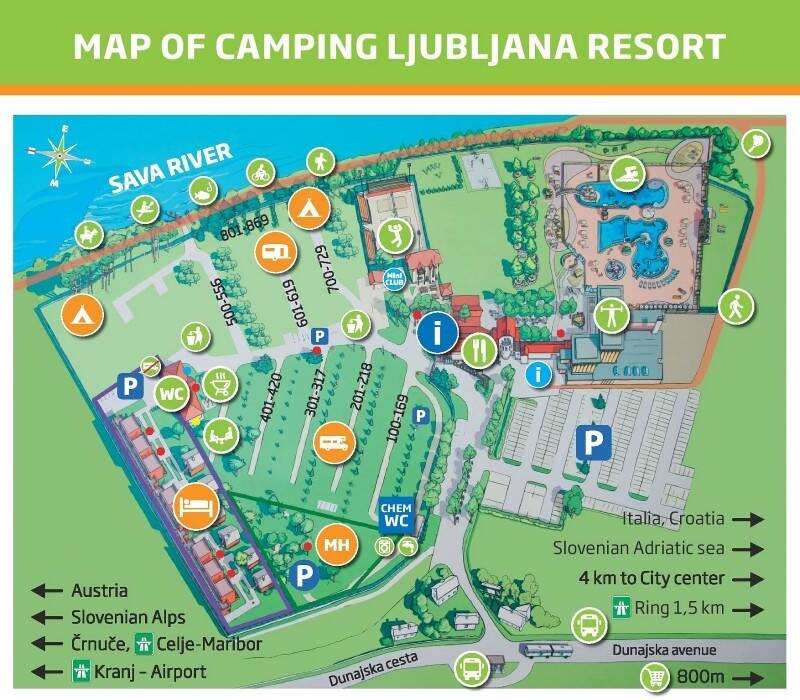 ljubljana resort hotel & camp