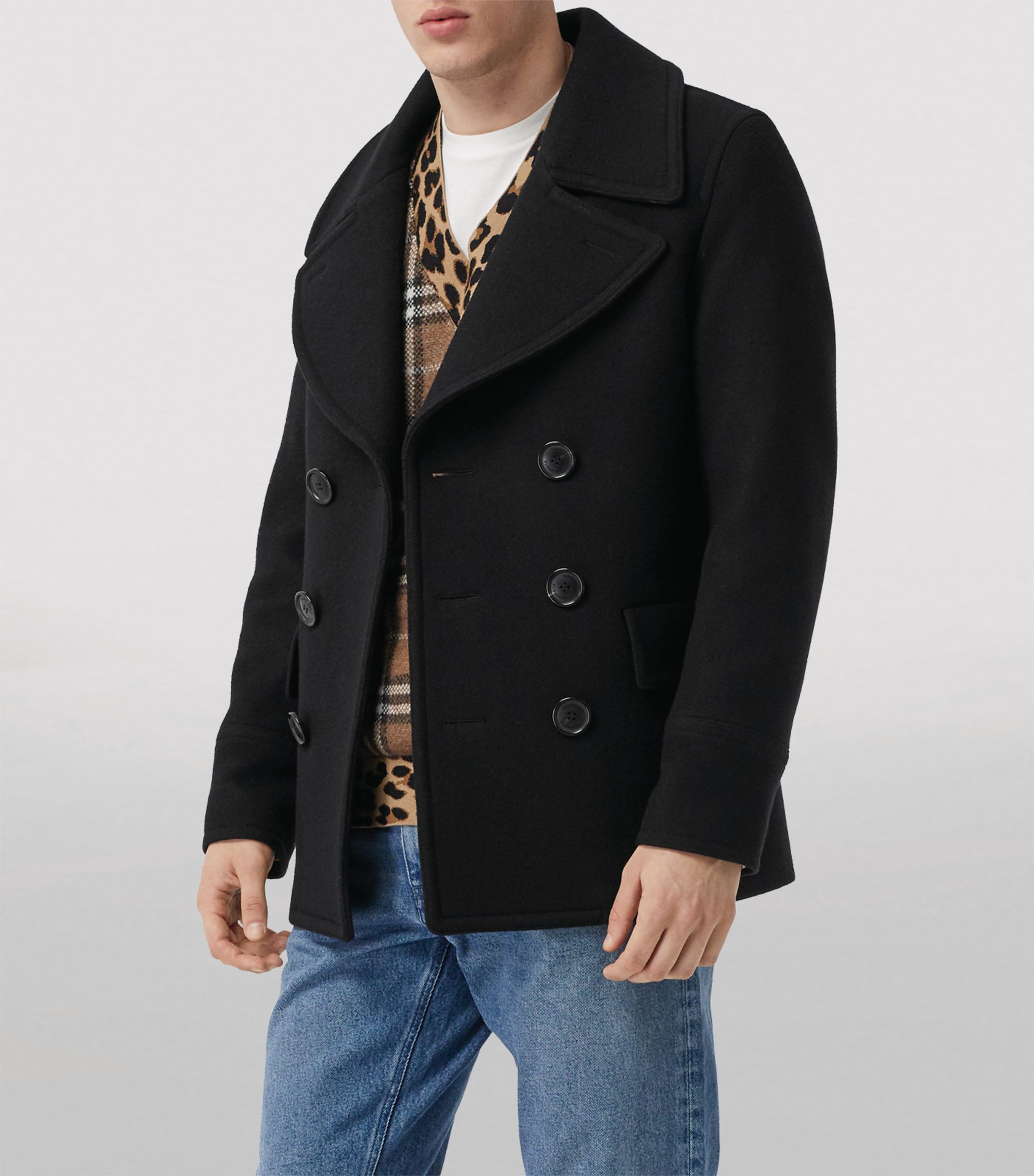 burberry peacoat