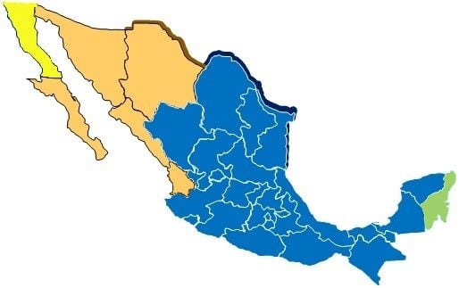 décalage horaire avec mexico