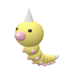 shiny weedle