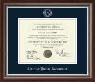 cpa license frame