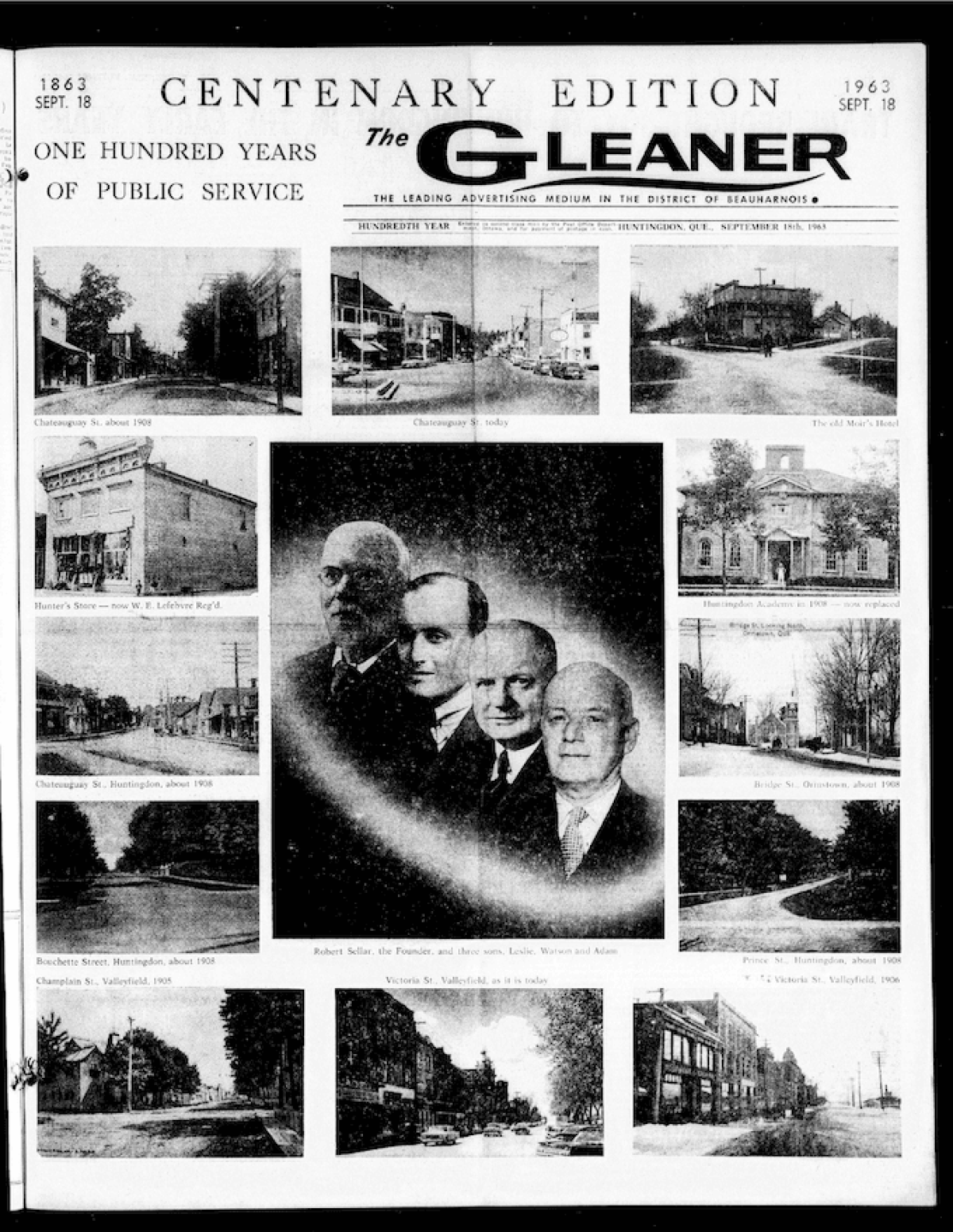 huntingdon gleaner