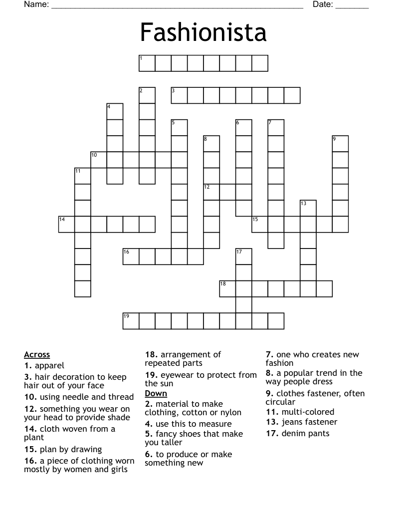 popular trend crossword