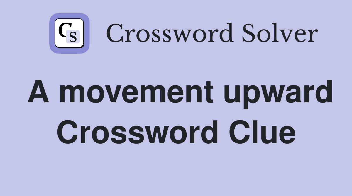 slow movement crossword puzzle clue