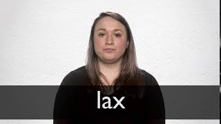 lax synonym