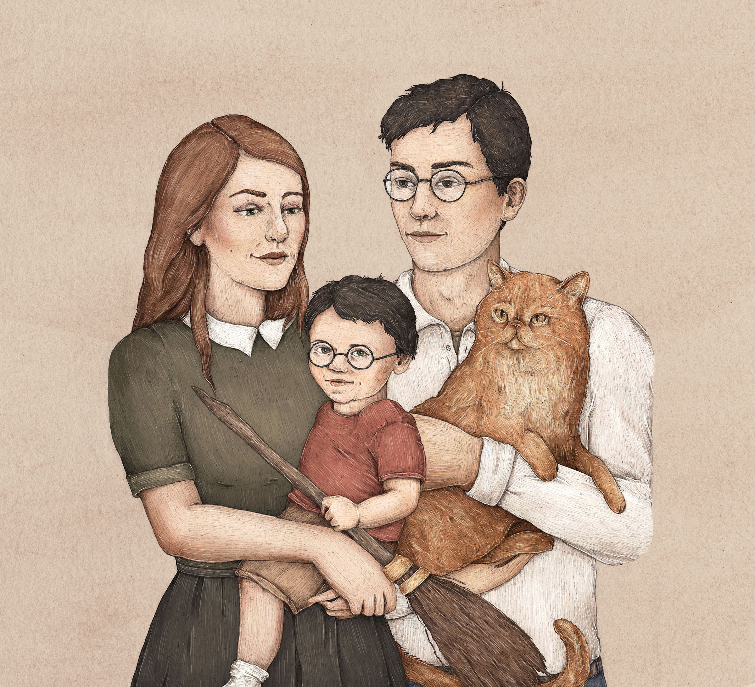 james potter and harry potter