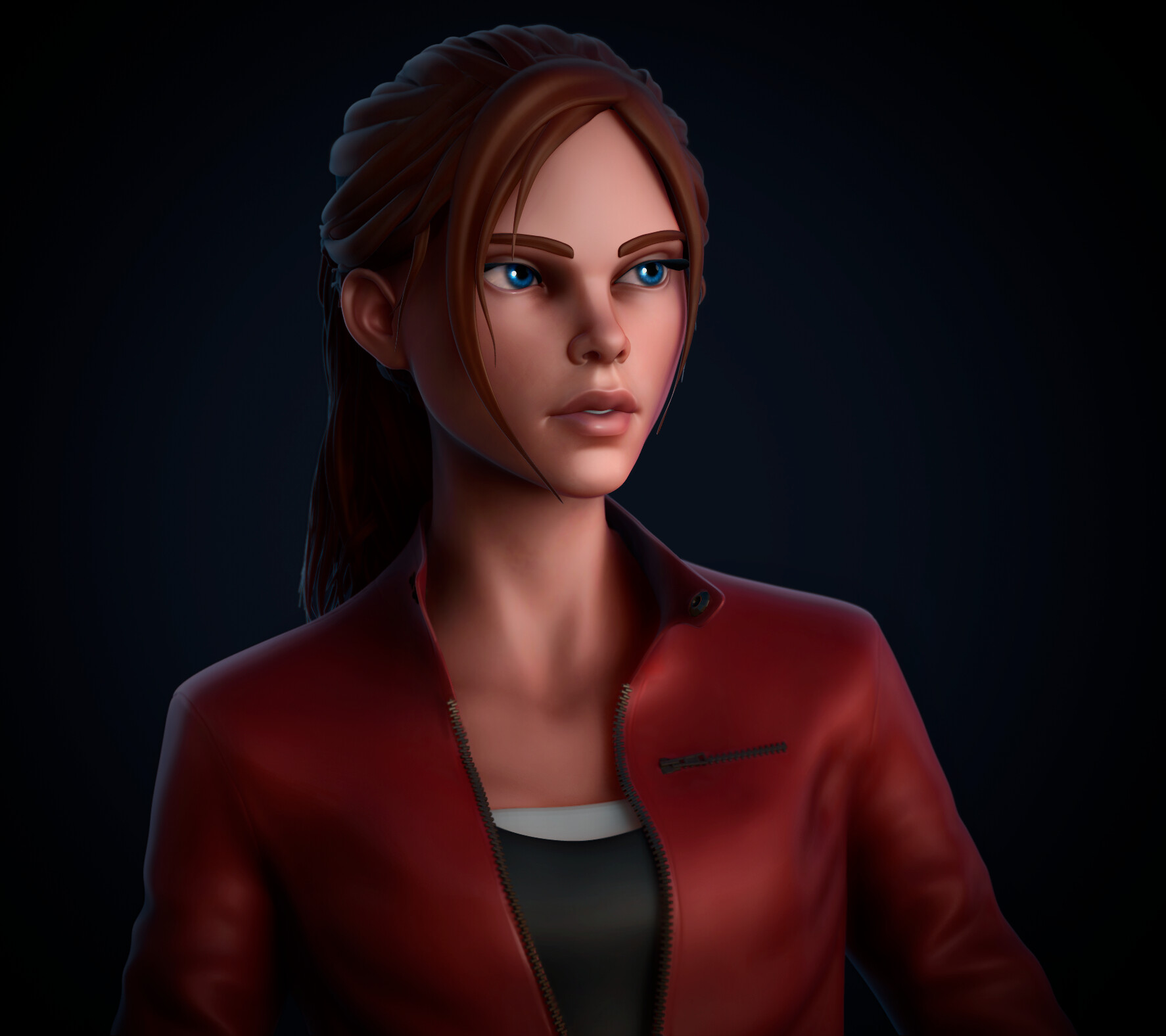 claire redfield fan art