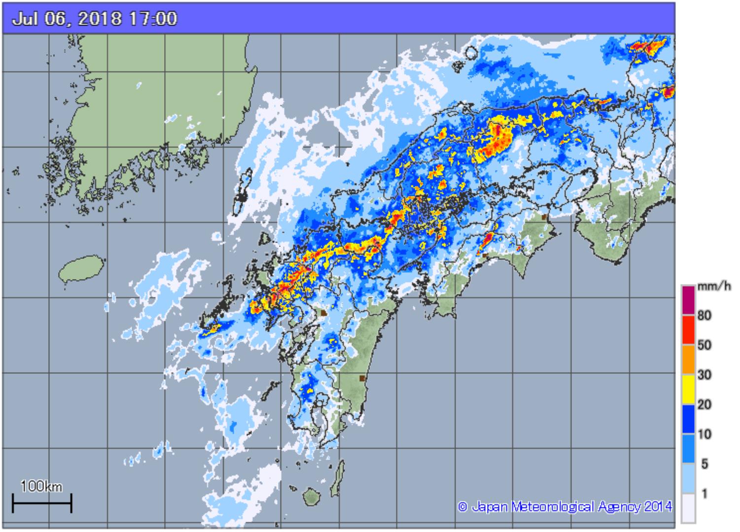 japan weather radar