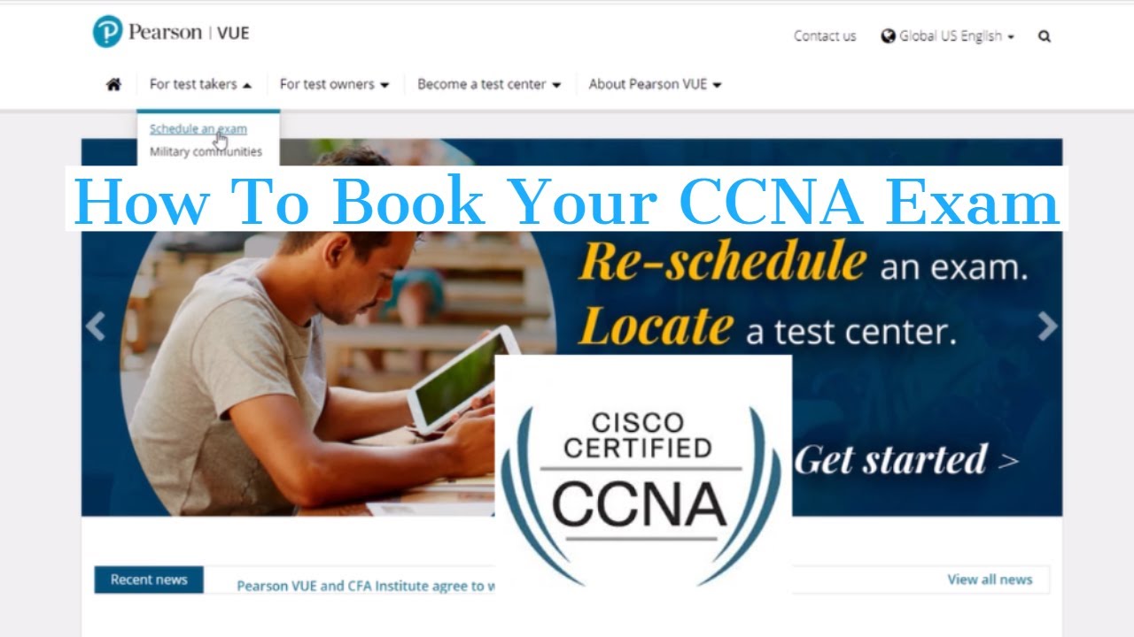 ccna exam booking