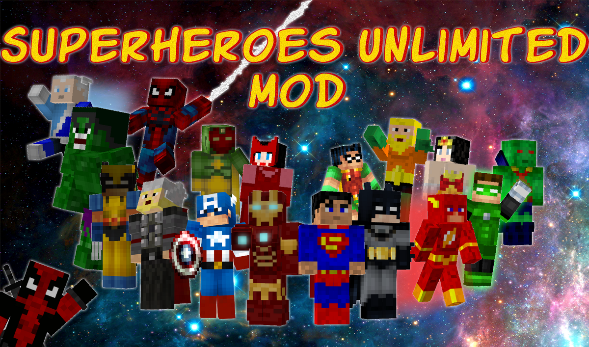 minecraft mod superhero