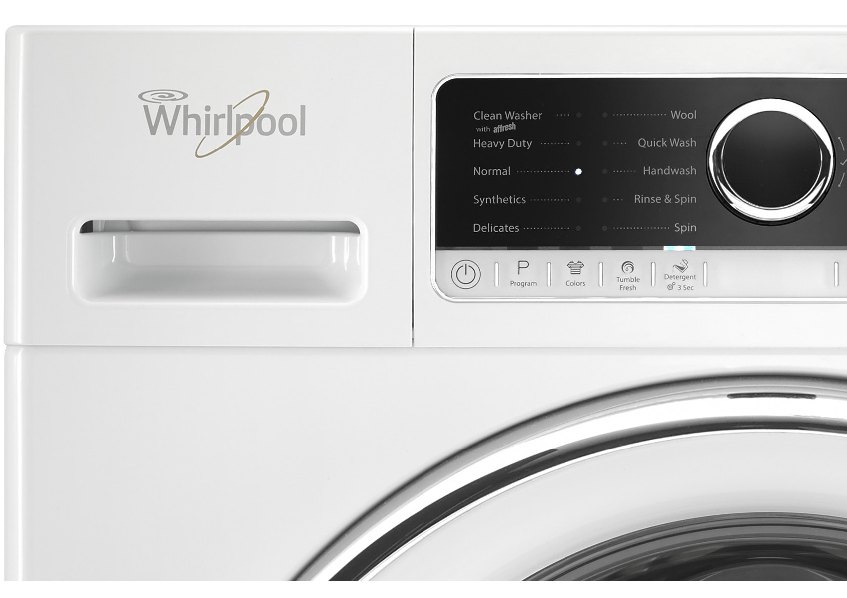 how to reset the whirlpool washing machine