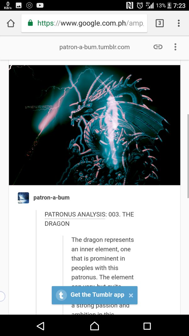 dragon patronus answers