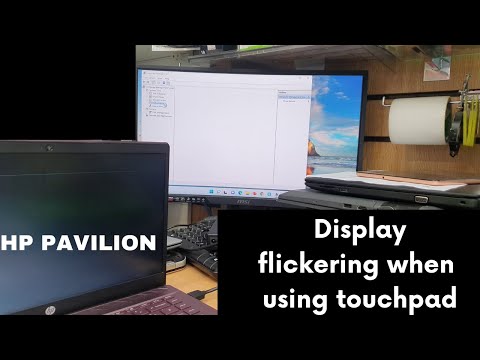 hp pavilion flickering screen