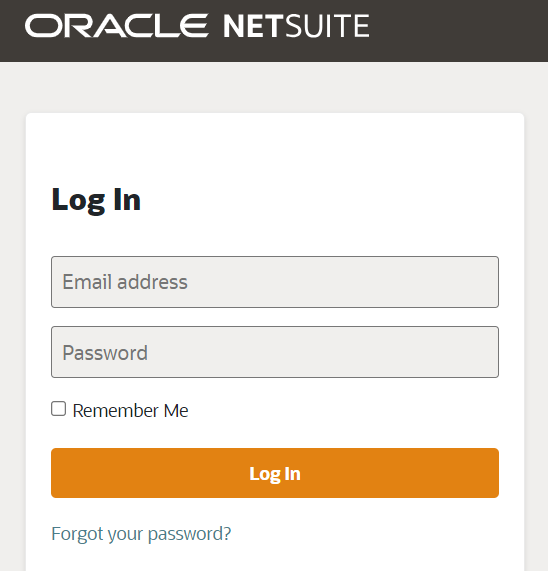 netsuite logn