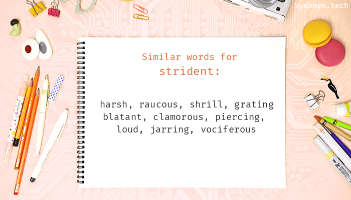 strident synonym