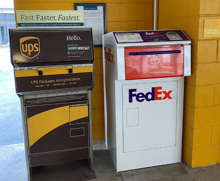 federal express drop box