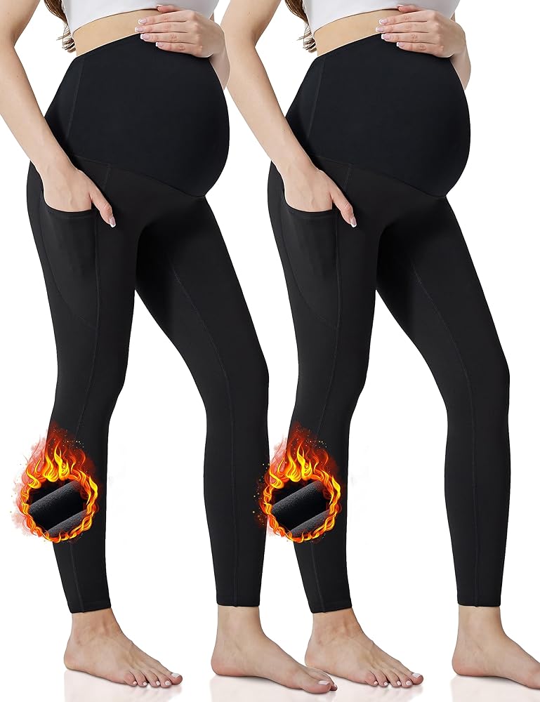 maternity thermal leggings