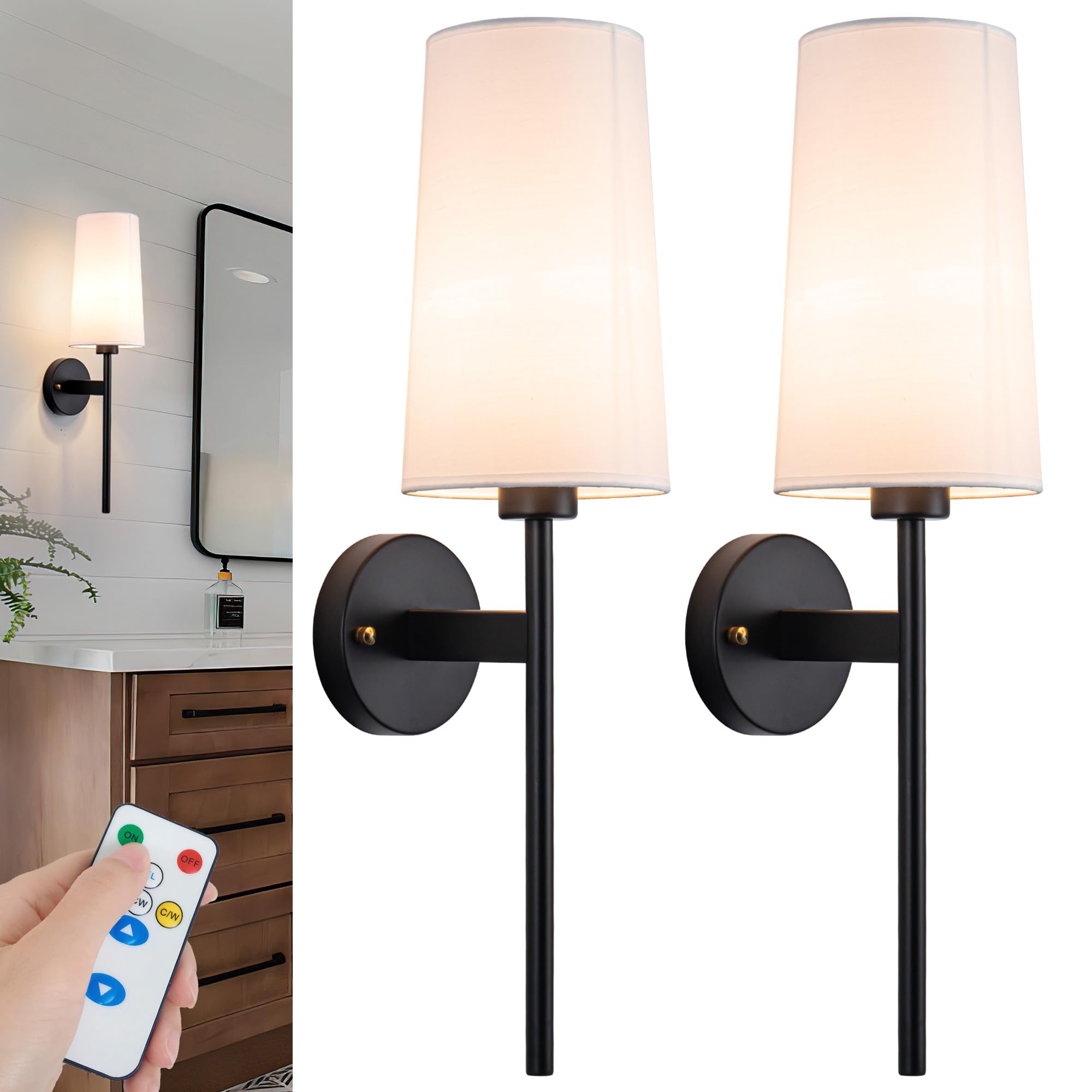 battery operated sconces