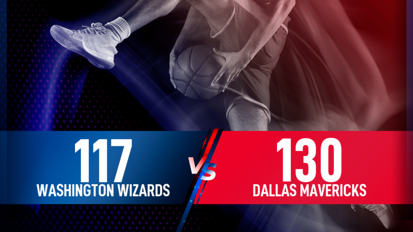 washington wizards vs dallas mavericks match player stats