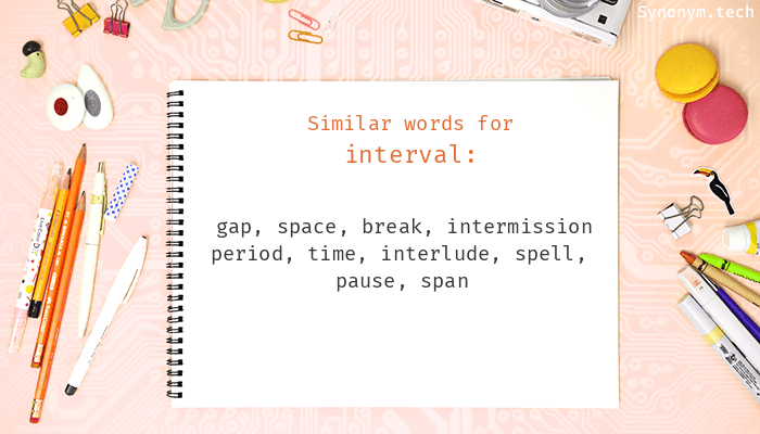interval thesaurus