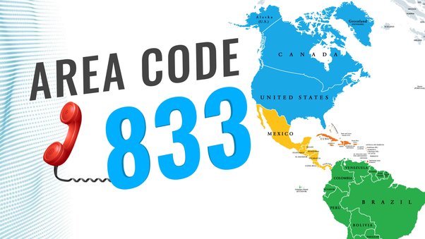 833 area code