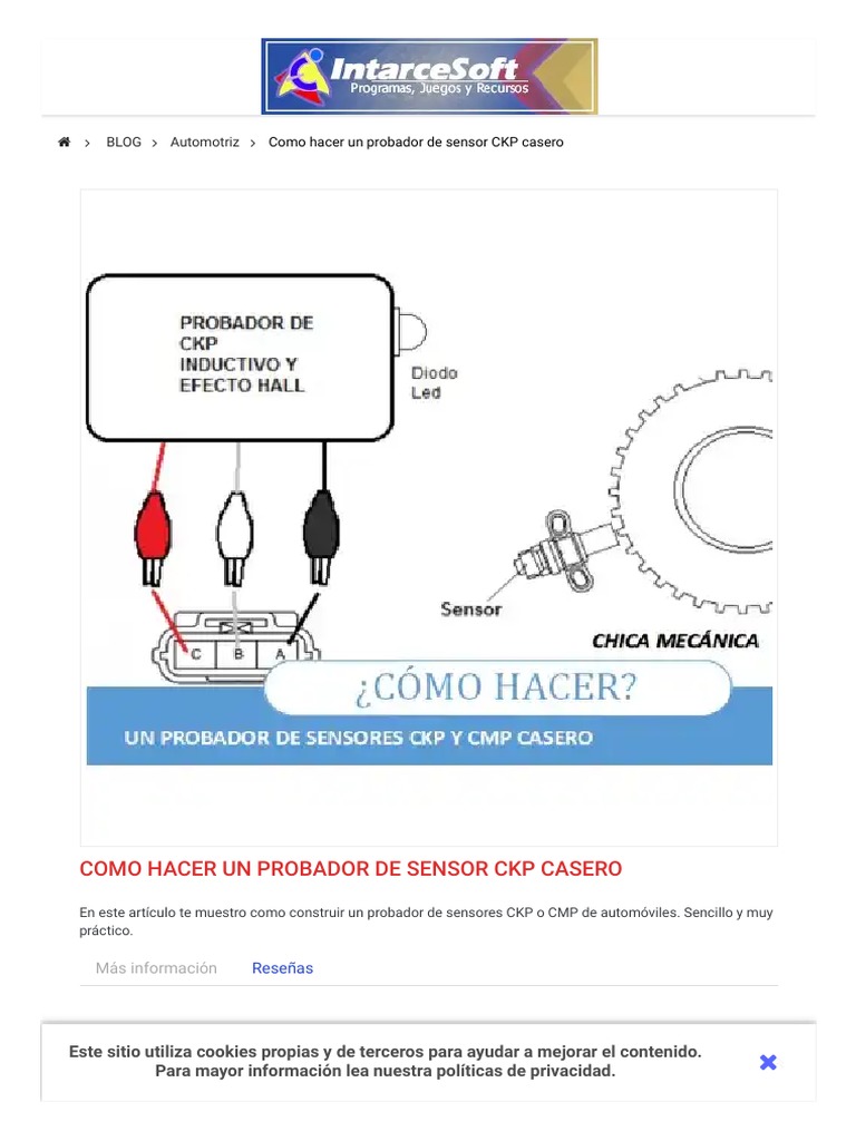 diagrama sensor ckp 3 cables