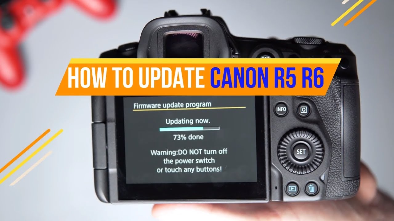 canon how to update firmware