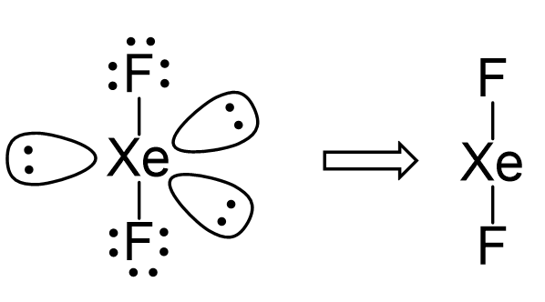 shape of xef2