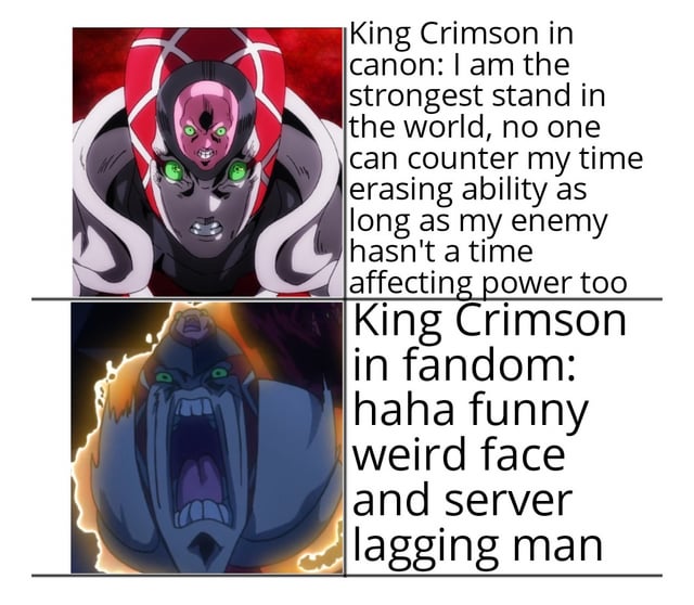 king crimson stand ability