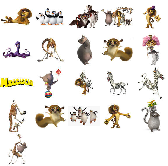 madagascar personajes