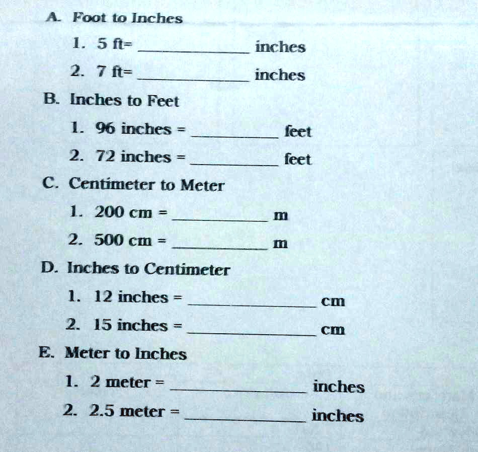 78.74 inches to feet