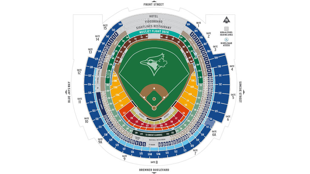 rogers center seat viewer