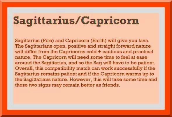 capricorn sagittarius