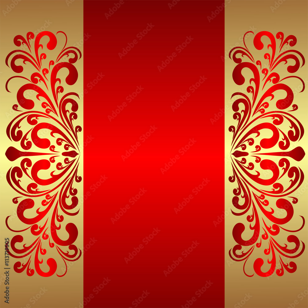 elegant royal red background