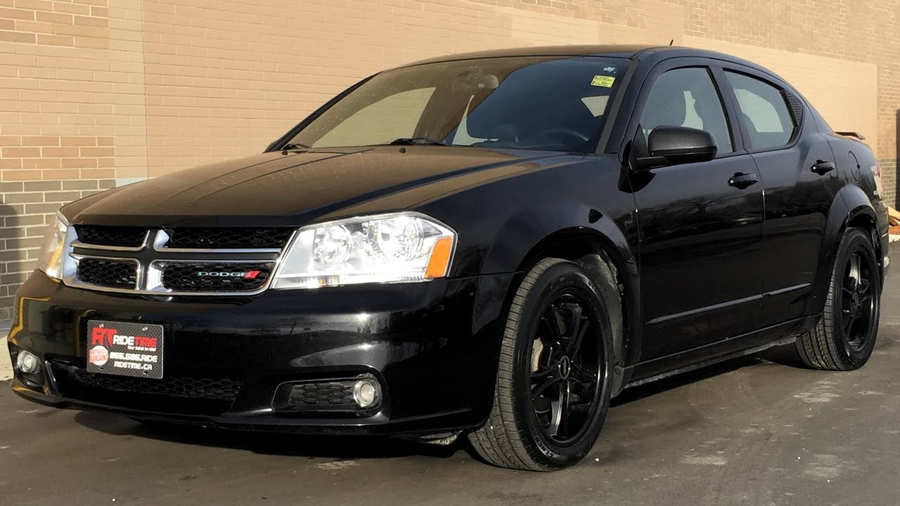 dodge avenger black rims