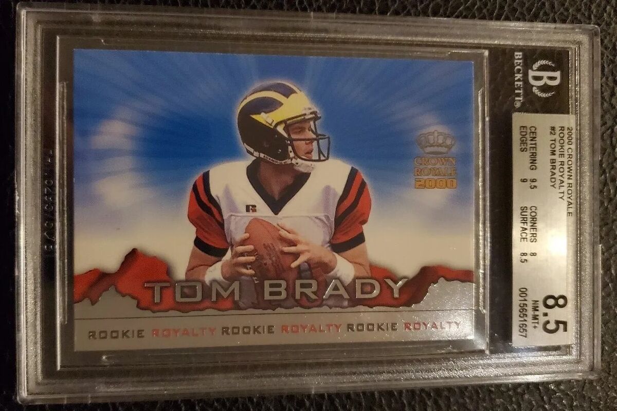 tom brady rookie card value ebay