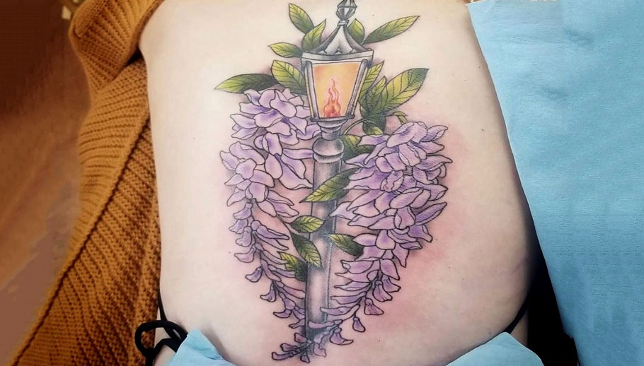 tattoo wisteria