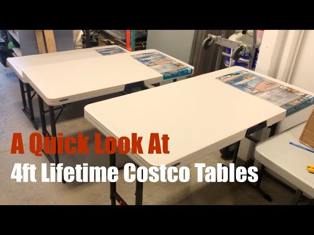 costco folding table