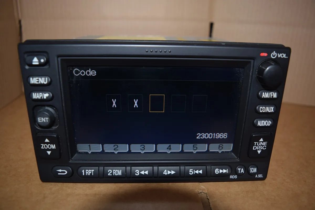 honda hrv radio code